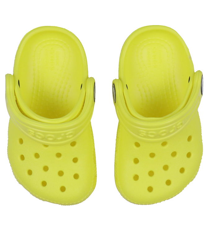 Crocs Sandaler - Claassic Clog T - Cyber Yellow