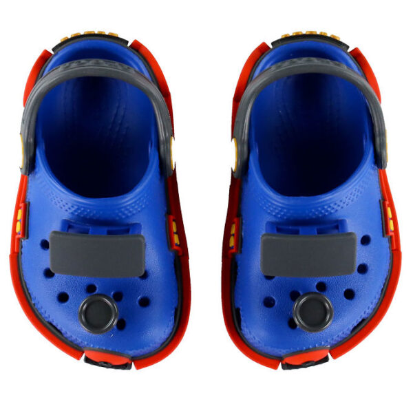 Crocs Sandaler - Classic IAM Train Clog T - Blue Bolt/Carbon