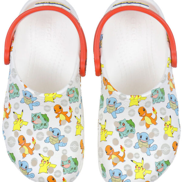 Crocs Sandaler - Classic Pokémon Clog K - White/Multi