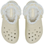 Crocs Sandaler m. For - Classic Lined Clog - Bone