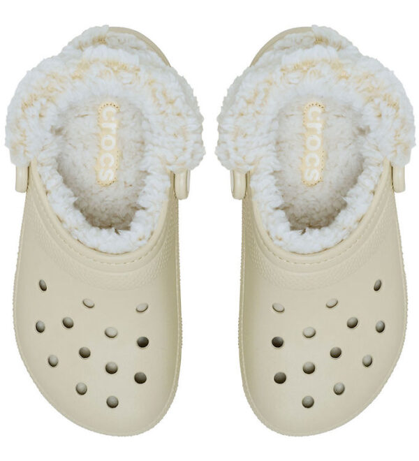 Crocs Sandaler m. For - Classic Lined Clog - Bone