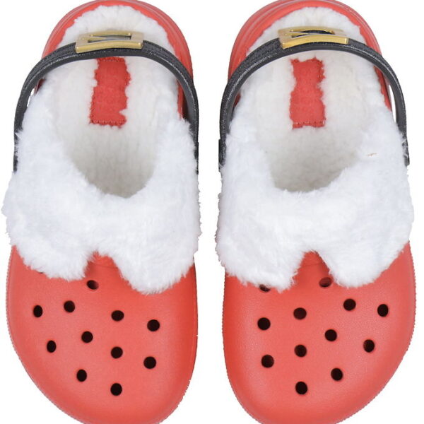 Crocs Sandaler m. For - Classic Lined Santa Clog K - Varsity Red