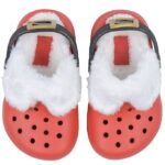 Crocs Sandaler m. For - Classic Lined Santa Clog T - Varsity Red