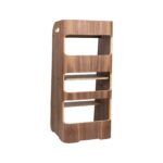 Curve Lab Læringstårn - Birketræsfinér Med en Overflade Afslutning i Valnød