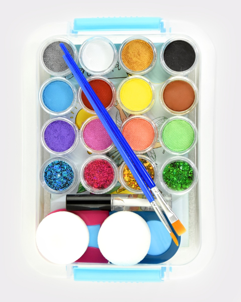 Den Goda Fen | Ansigtsfarve - Sæt m. 23 dele