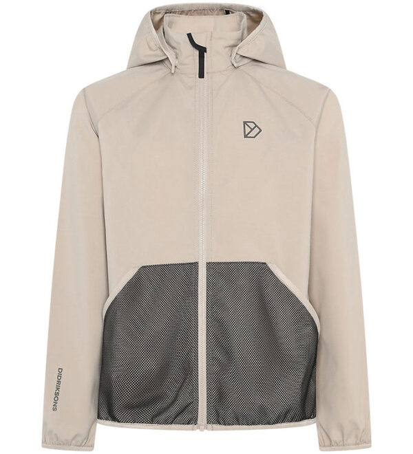 Didriksons Overgangsjakke - Zink - Beach Beige