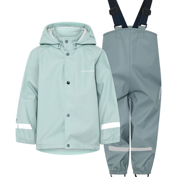 Didriksons Regntøj m. Seler - PU - Slaskeman - Ocean Mint
