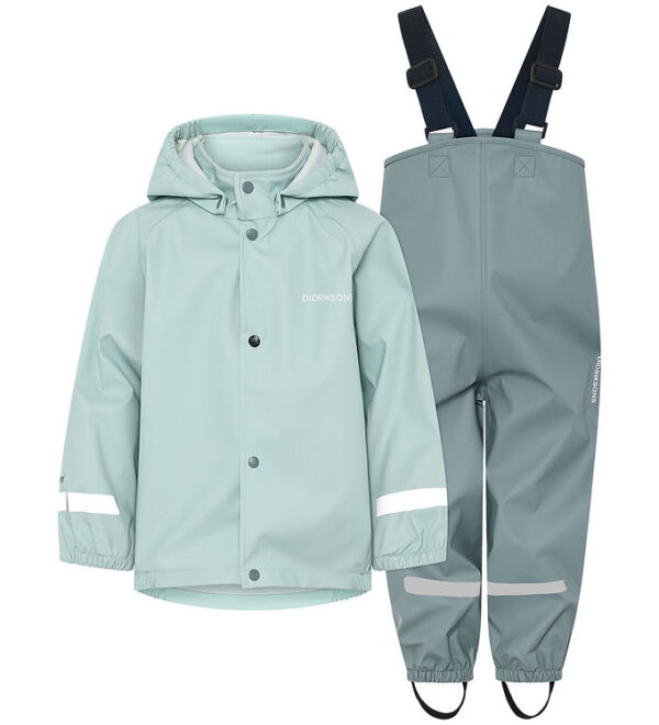 Didriksons Regntøj m. Seler - PU - Slaskeman - Ocean Mint
