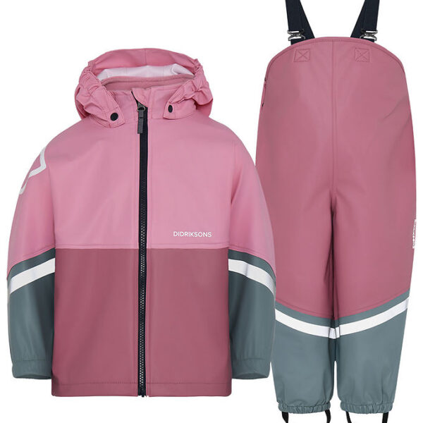 Didriksons Regntøj m. Seler - PU - Waterman - Light Heather Pink