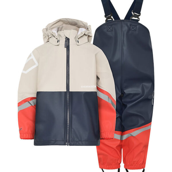 Didriksons Regntøj m. Seler - PU - Waterman - Sand Beige