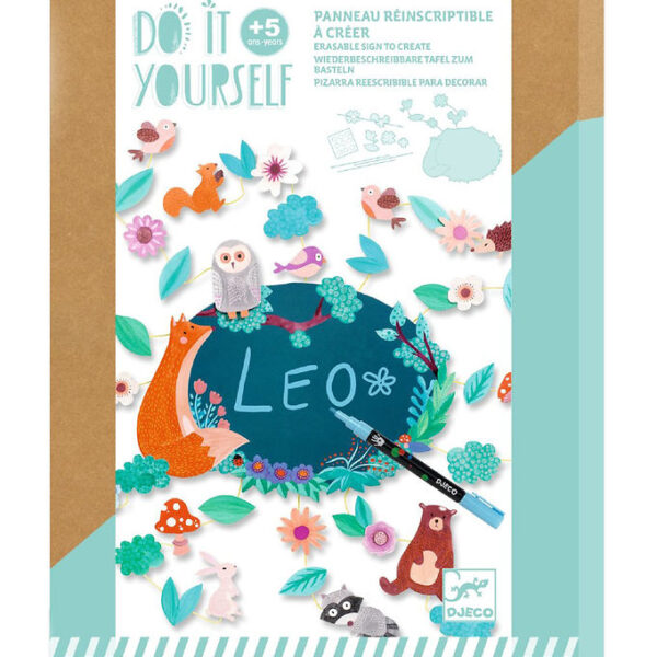 Djeco Kreasæt - DIY Husketavle - In The Wood