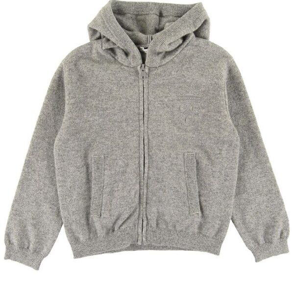 Dolce & Gabbana Cardigan - Uld - Heritage - Gråmeleret