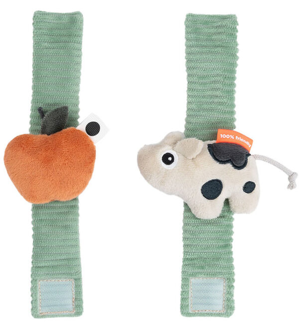 Done By Deer Håndledsranglesæt - 2-pak - Dotti - Grøn Done By Deer Håndledsranglesæt - 2-pak - Dotti - Grøn