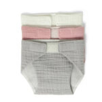 Dukkebleer i Stof 3 Stk - Farvet