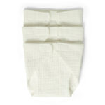 Dukkebleer i Stof 3 Stk - Hvide