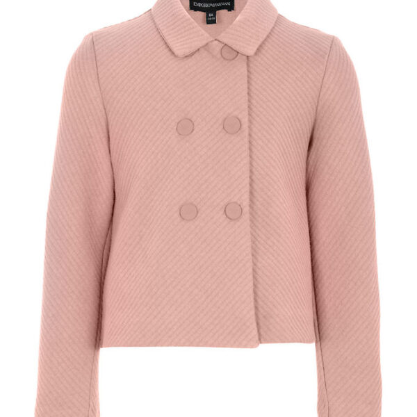 Emporio Armani Cardigan - Rib - Mahogany Rose