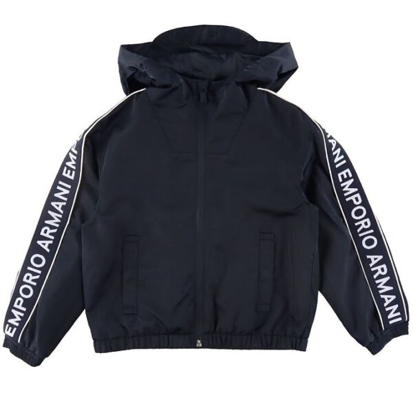 Emporio Armani Jakke - Navy m. Logostribe Emporio Armani Jakke - Navy m. Logostribe