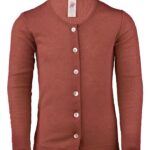 Engel Cardigan - Uld/Silke - Kobber