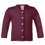 Engel Cardigan - Uld/Silke - Orchidee