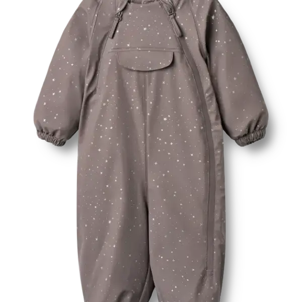 Evig Gummidragt - Purple stone stars - 18 MDR.