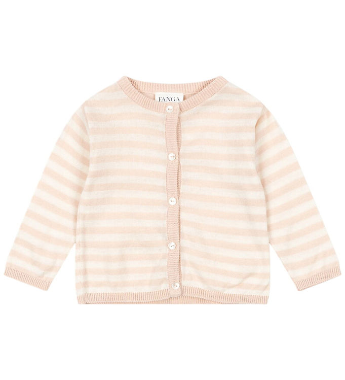 Fanga Fontana Cardigan - Strik - Venti - Cameo Rose