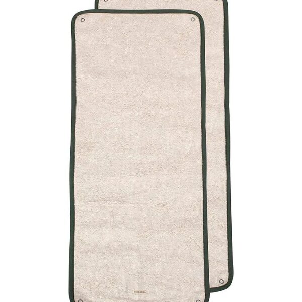 Filibabba Mellemlag til Pusleunderlag - 2-pak - Pine Green