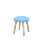 Flexa Dots Taburet Ø30x30cm Blue Skies