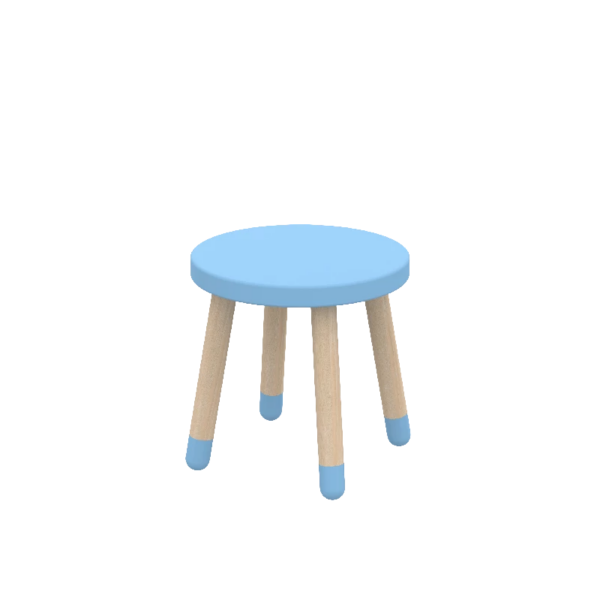 Flexa Dots Taburet Ø30x30cm Blue Skies