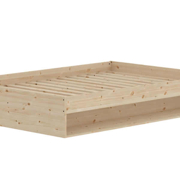 Flexa Grow Gulvseng Med Hylde - 144,5x204cm