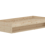 Flexa Grow Gulvseng Med Hylde - 94,6x204cm