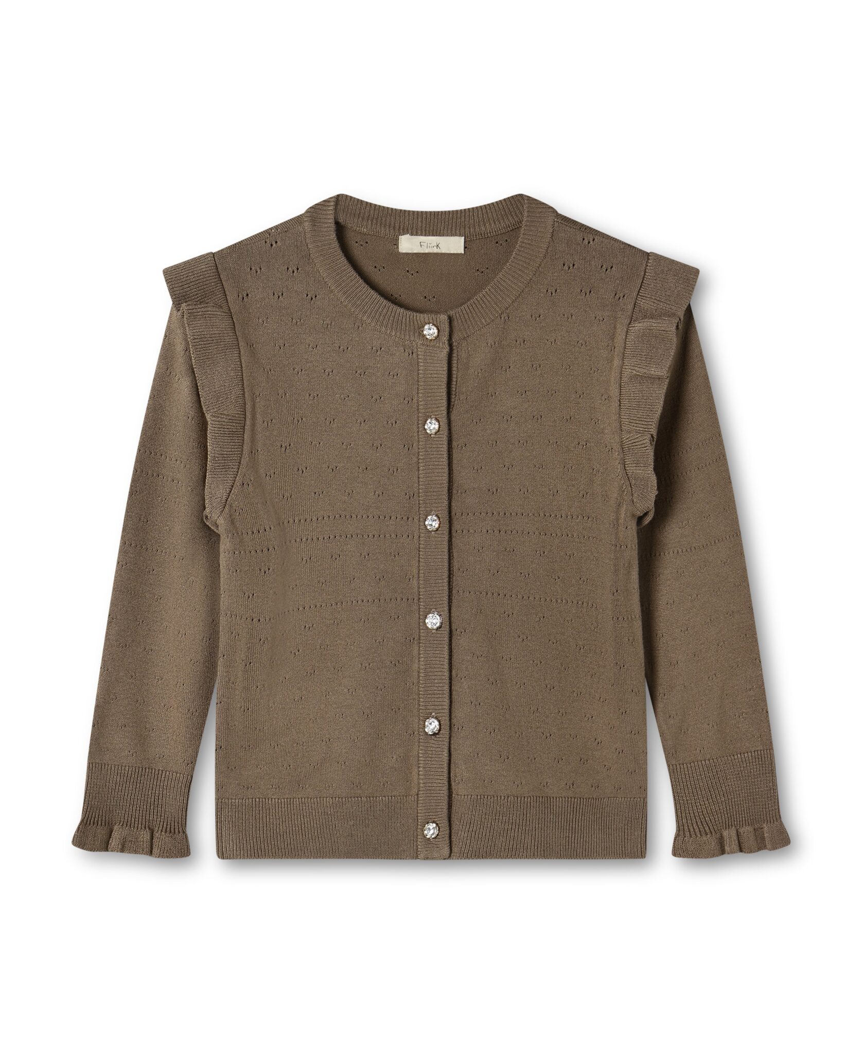 Fliink Fame Cardigan - Pine Bark - 86 cm