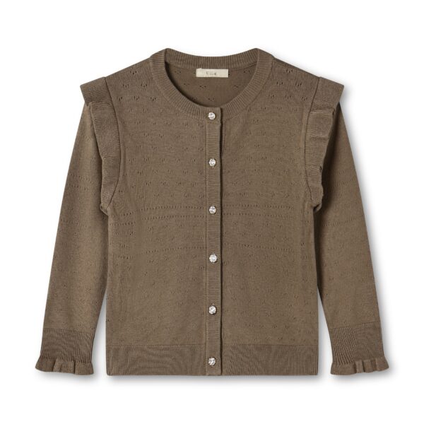 Fliink Fame Cardigan - Pine Bark - 86 cm