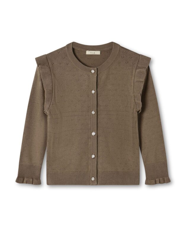 Fliink Fame Cardigan - Pine Bark - 86 cm