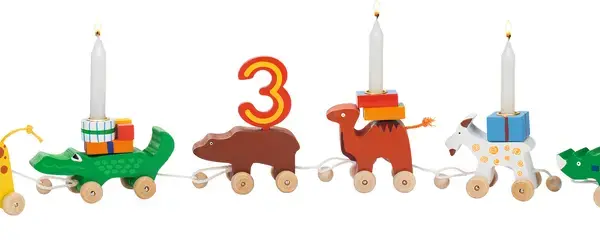 Fødselsdagstog i cirkus tema