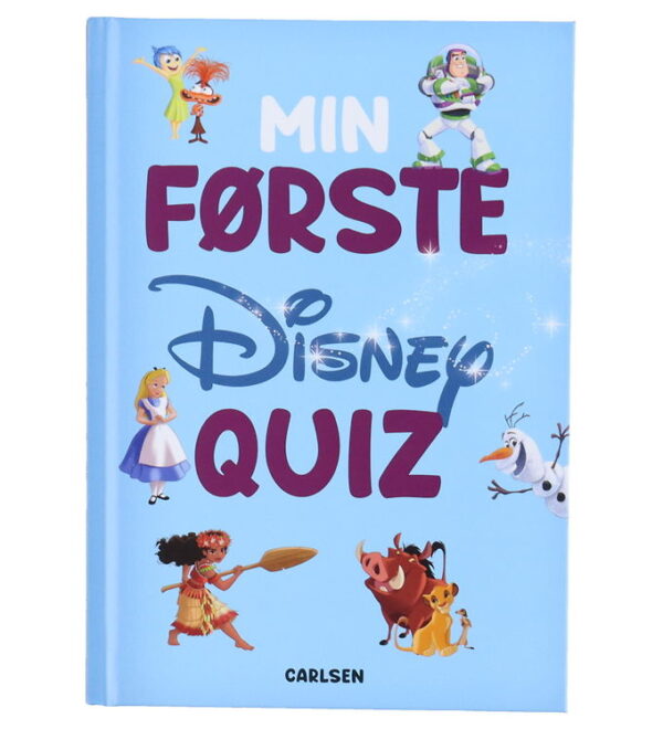Forlaget Carlsen Aktivitestbog - Min første Disney-quiz