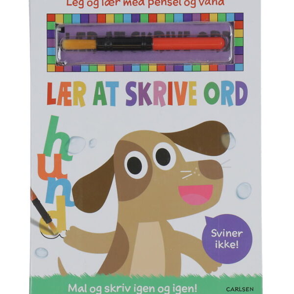 Forlaget Carlsen Aktivitetsbog - Lær at Skrive Ord - Dansk