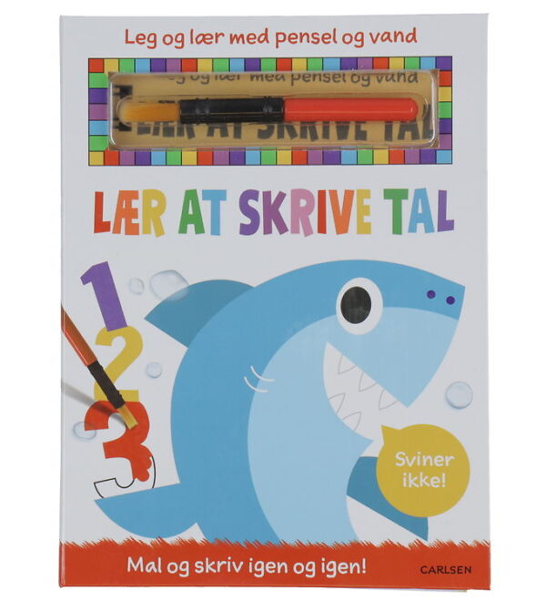 Forlaget Carlsen Aktivitetsbog - Lær at skrive Tal - Dansk