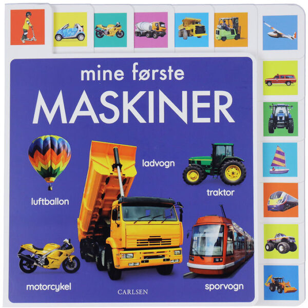 Forlaget Carlsen Billedbog - Mine Første Maskiner
