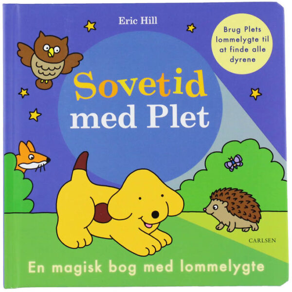 Forlaget Carlsen Billedbog - Sovetid Med Plet - Lommelygte