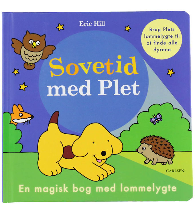 Forlaget Carlsen Billedbog - Sovetid Med Plet - Lommelygte