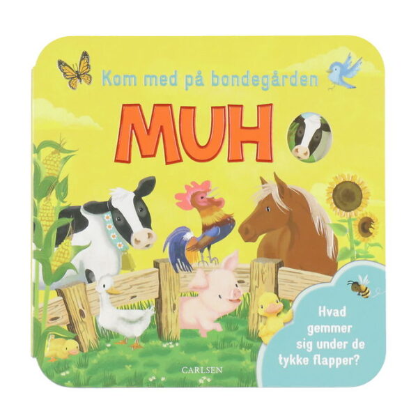 Forlaget Carlsen Billedbog m. Flapper - Kom Med På Bondegården -