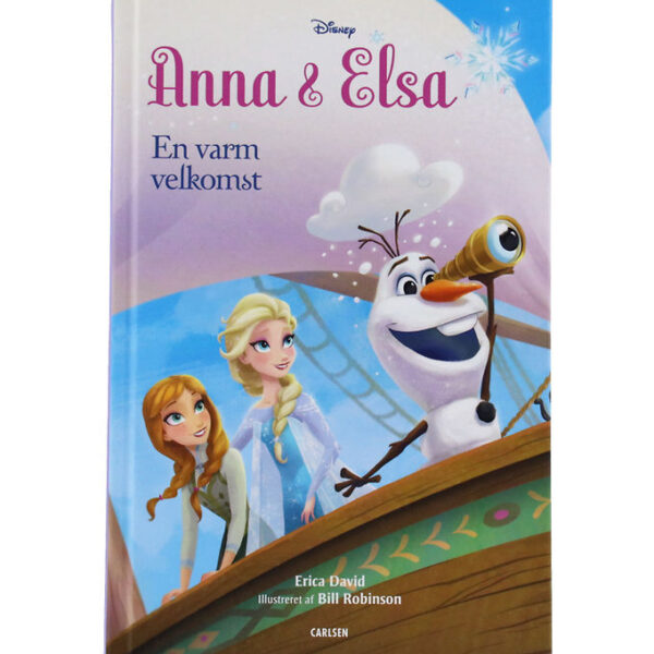 Forlaget Carlsen Bog - Anna Og Elsa - En Varm Velkomst - Dansk