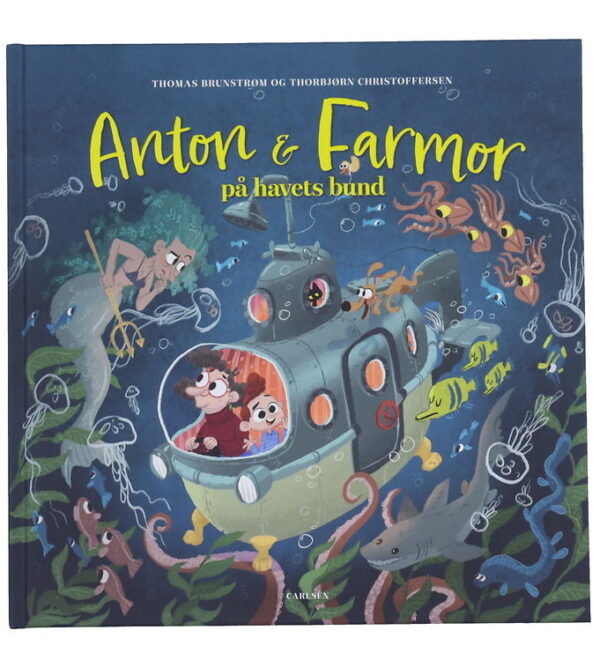 Forlaget Carlsen Bog - Anton & Farmor På Havets Bund - Dansk