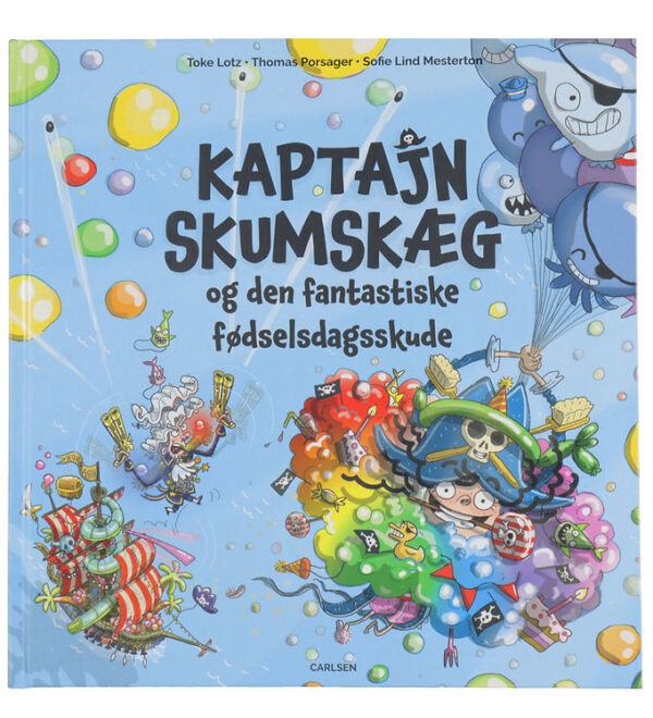 Forlaget Carlsen Bog - Kaptajn Skumskæg - Dansk