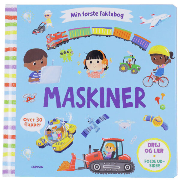 Forlaget Carlsen Bog - Min Første Faktabog - Maskiner - Dansk