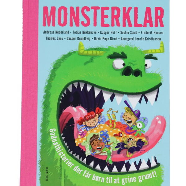 Forlaget Carlsen Bog - Monsterklar - Godnathistorier - Dansk