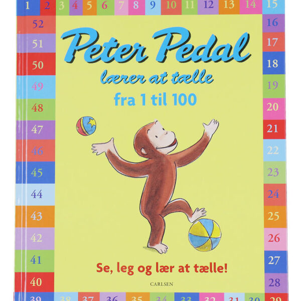 Forlaget Carlsen Bog - Peter Pedal Lærer At Tælle Fra 1 Til 100