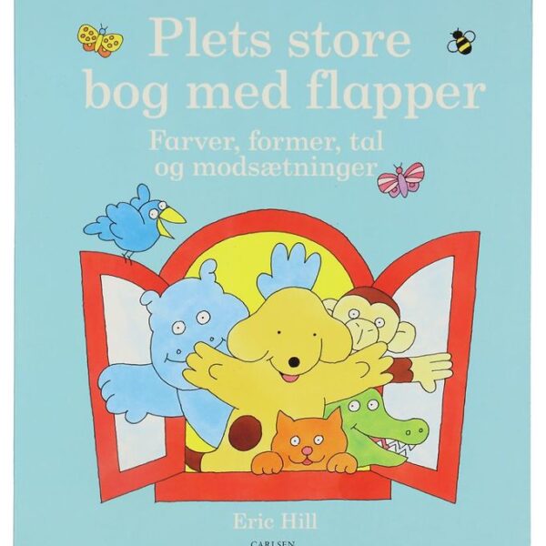 Forlaget Carlsen Bog - Plets bog med flapper, farver mv. - Dansk