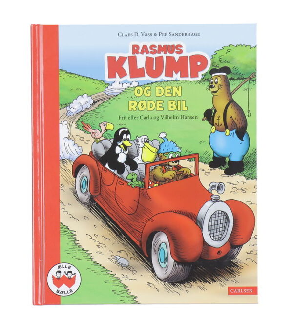 Forlaget Carlsen Bog - Rasmus Klump Og Den Røde Bil - Dansk