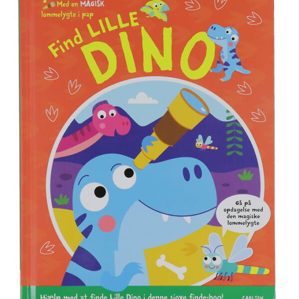 Forlaget Carlsen Bog m. Magisk Lommelygte - Find Lille Dino